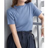 プチハイネックハーフスリーブサマーニット | atONE | 詳細画像14 