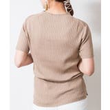 プチハイネックハーフスリーブサマーニット | atONE | 詳細画像24 