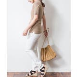 プチハイネックハーフスリーブサマーニット | atONE | 詳細画像26 