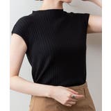 プチハイネックフレンチスリーブサマーニット | atONE | 詳細画像14 