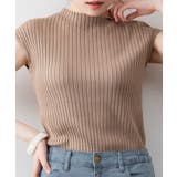 プチハイネックフレンチスリーブサマーニット | atONE | 詳細画像22 