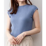 プチハイネックフレンチスリーブサマーニット | atONE | 詳細画像28 