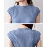 プチハイネックフレンチスリーブサマーニット | atONE | 詳細画像37 