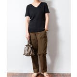 Vネックハーフスリーブサマーニット | atONE | 詳細画像11