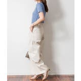 Vネックハーフスリーブサマーニット | atONE | 詳細画像19