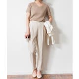 Vネックハーフスリーブサマーニット | atONE | 詳細画像25