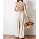 ボートネックフレンチスリーブサマーニット | atONE | 詳細画像28 