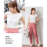 ボートネックフレンチスリーブサマーニット | atONE | 詳細画像6 