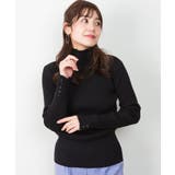 メロウ襟タートルネックリブニット | atONE | 詳細画像14 