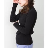 メロウ襟タートルネックリブニット | atONE | 詳細画像15 