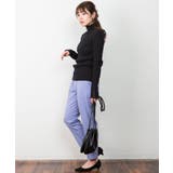 メロウ襟タートルネックリブニット | atONE | 詳細画像19 