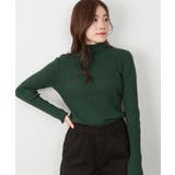 メロウ襟タートルネックリブニット | atONE | 詳細画像26 