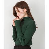 メロウ襟タートルネックリブニット | atONE | 詳細画像27 