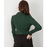 メロウ襟タートルネックリブニット | atONE | 詳細画像28 