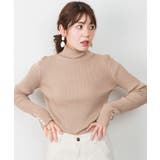 メロウ襟タートルネックリブニット | atONE | 詳細画像32 