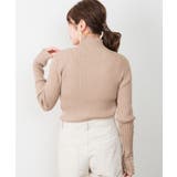 メロウ襟タートルネックリブニット | atONE | 詳細画像34 