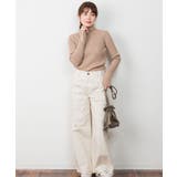 メロウ襟タートルネックリブニット | atONE | 詳細画像35 