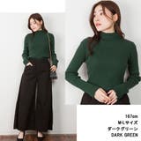 メロウ襟タートルネックリブニット | atONE | 詳細画像4 