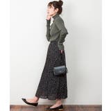 メロウ襟タートルネックリブニット | atONE | 詳細画像43 