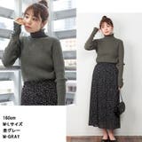 メロウ襟タートルネックリブニット | atONE | 詳細画像6 