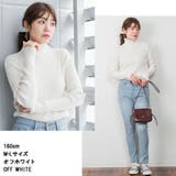 メロウ襟タートルネックリブニット | atONE | 詳細画像7 