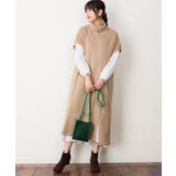 モカ | ハイネックロングベスト | atONE