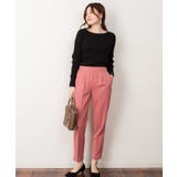 リブニットボートネックセーター | atONE | 詳細画像23 