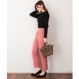 リブニットボートネックセーター | atONE | 詳細画像24 