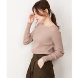 リブニットボートネックセーター | atONE | 詳細画像37 