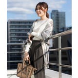 リブニットボートネックセーター | atONE | 詳細画像47 