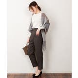 リブニットボートネックセーター | atONE | 詳細画像50 