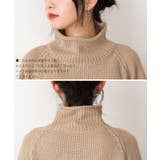 チャンキー鹿の子編みセーター | atONE | 詳細画像10