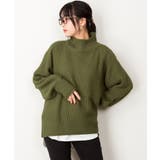 チャンキー鹿の子編みセーター | atONE | 詳細画像21