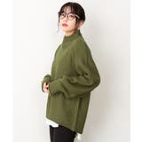 チャンキー鹿の子編みセーター | atONE | 詳細画像22