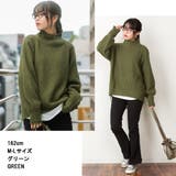 チャンキー鹿の子編みセーター | atONE | 詳細画像3