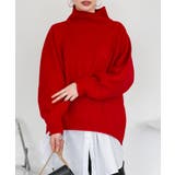 チャンキー鹿の子編みセーター | atONE | 詳細画像39