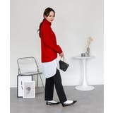 チャンキー鹿の子編みセーター | atONE | 詳細画像42