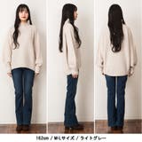 チャンキー鹿の子編みセーター | atONE | 詳細画像7