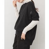 袖脇オープンラウンドネック5分袖ニット | atONE | 詳細画像10