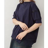 袖脇オープンラウンドネック5分袖ニット | atONE | 詳細画像30