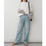 袖脇オープンラウンドネック5分袖ニット | atONE | 詳細画像37