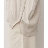 袖脇オープンラウンドネック5分袖ニット | atONE | 詳細画像45