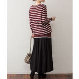 Vネックボーダーニット | atONE | 詳細画像21 