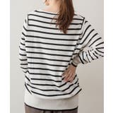 Vネックボーダーニット | atONE | 詳細画像39 