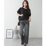 ドルマンシルエット5分袖ニット | atONE | 詳細画像33 