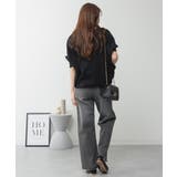 ドルマンシルエット5分袖ニット | atONE | 詳細画像35 