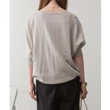 ドルマンシルエット5分袖ニット | atONE | 詳細画像45 