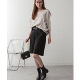 ドルマンシルエット5分袖ニット | atONE | 詳細画像47 