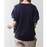 ドルマンシルエット5分袖ニット | atONE | 詳細画像51 