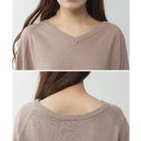 ドルマンシルエット5分袖ニット | atONE | 詳細画像68 